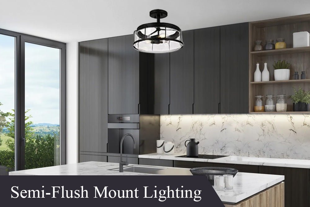 Semi Flush Mount Lighting