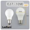 Ledlam E27 800BP 10W LED Bulb Dimensions 1