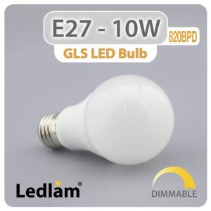 Ledlam E27 LED Bulb 10W 820BPD dimmable 01 1