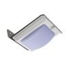 Solar Black River LED Wall Light with PIR Sensor