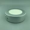 LED Surface Panel Light 6W Round 12RPS - silver